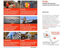 Tablet Screenshot of iso14001.com.au